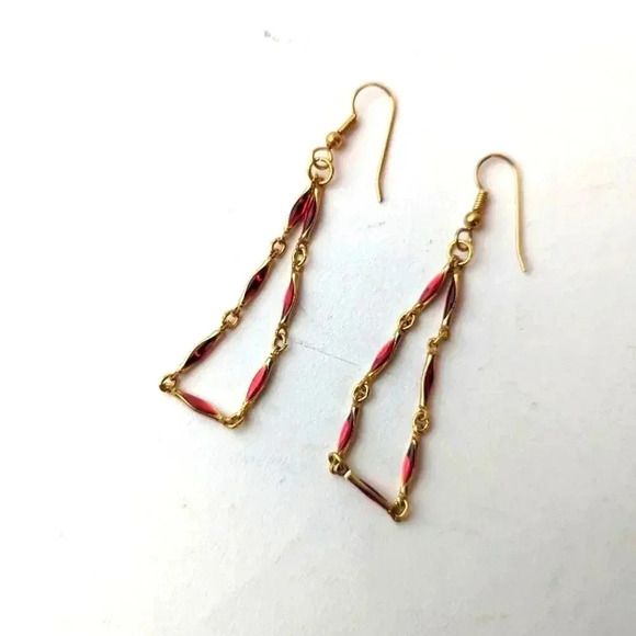 Beaded Dangle Earrings - Picture 1 of 1